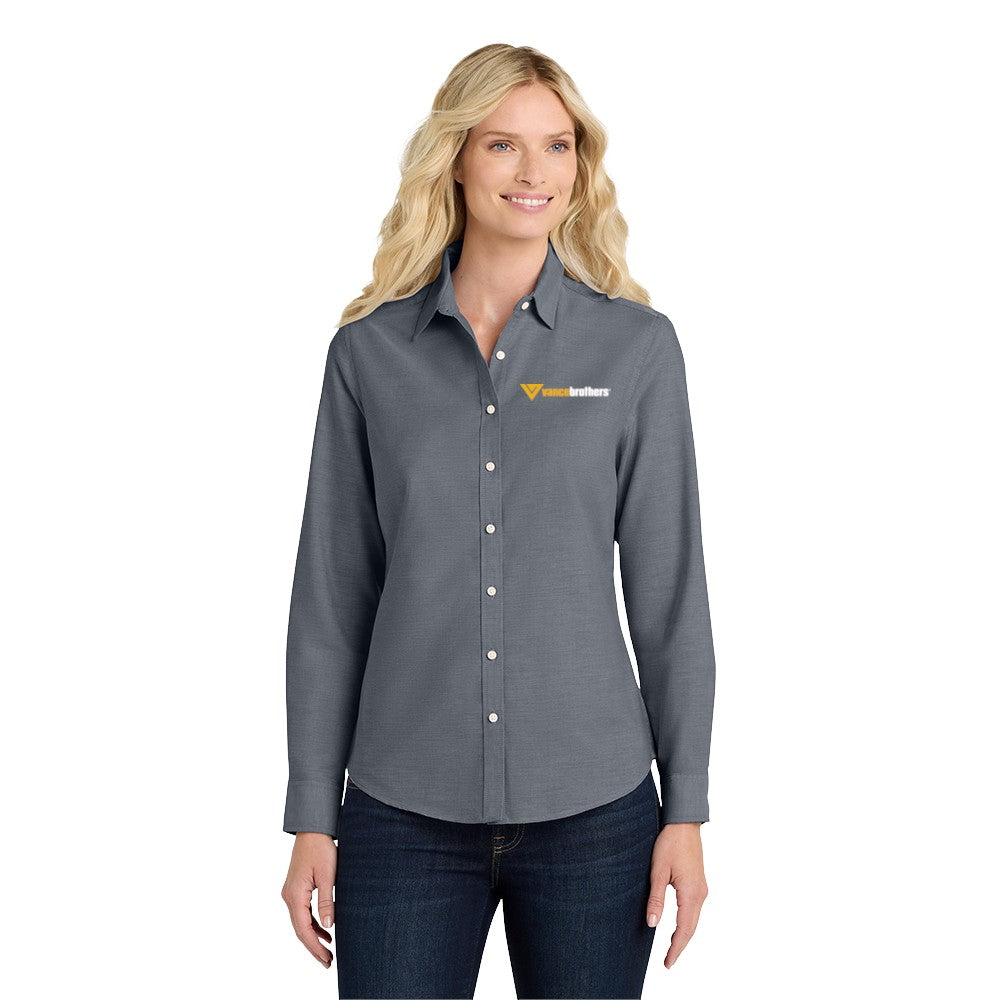 Port Authority® Women's SuperPro™ Oxford Shirt
